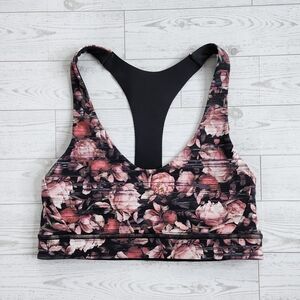 Lululemon Break Free Bra Peony Multi Floral Print Women's Size 6 W2ANIS